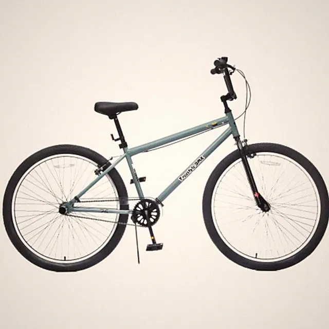 26" Freestyle Bike for Teens Aluminum Frame Single Speed 2 Pegs Dual Brakes 14+