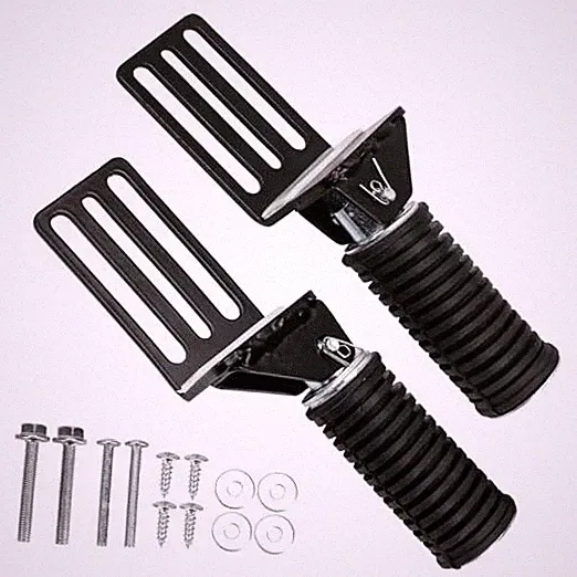 7.48'' x 1.93'' 2 Electric Bike Folding Pegs for Foot – Foldable Aluminum