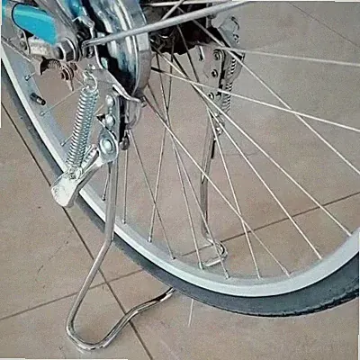 Bicycle Drop Stand Rear Kickstand Black Double-Leg Parking Rack