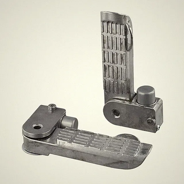 Folding Ebike Footrest Pegs Compatible with Scooters and Balance Bikes