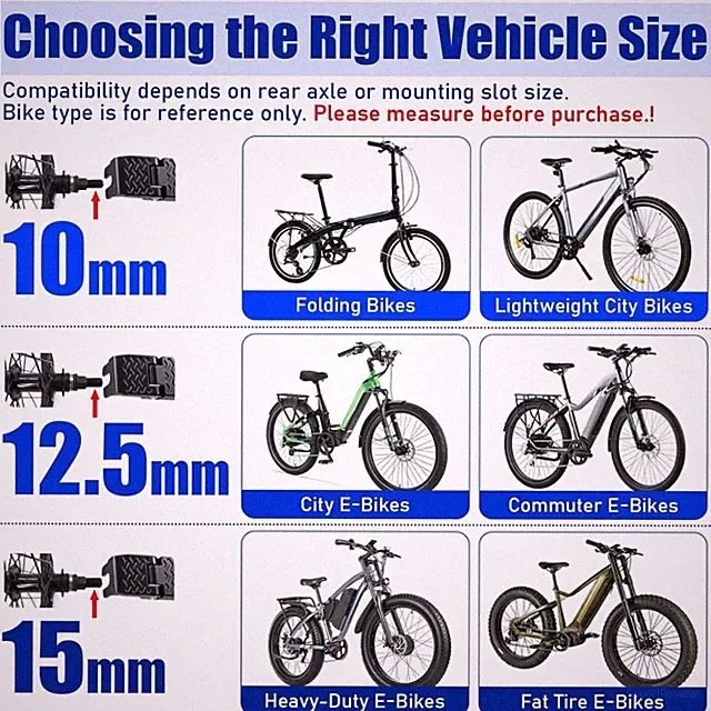 Folding Rear Bicycle Footrest Pedals, Aluminum Pegs