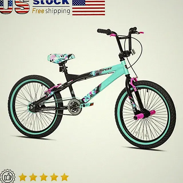 Girl's Tempest Bicycles Single-speed Steel Frame Cycling Comfortable Seat 20" US