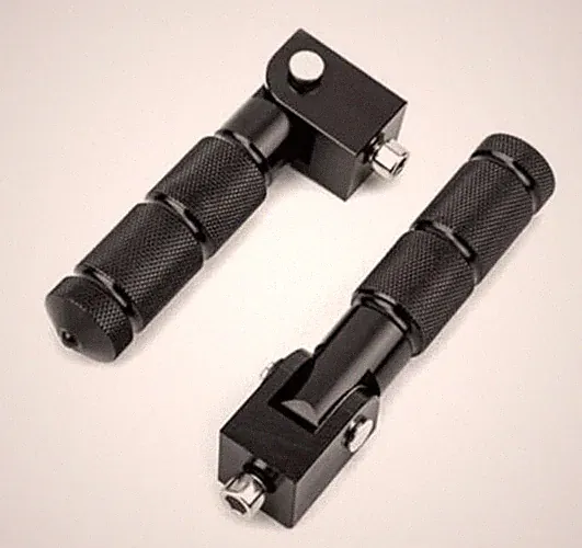 Motorcycle foot pegs, folding bicycle foot pegs, Universal M8 anti-slip