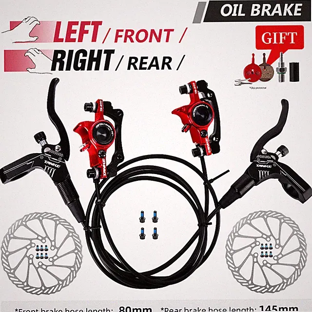 Mountain Bike Hydraulic Disc Brake Oil Pressure Caliper Clamp Brake