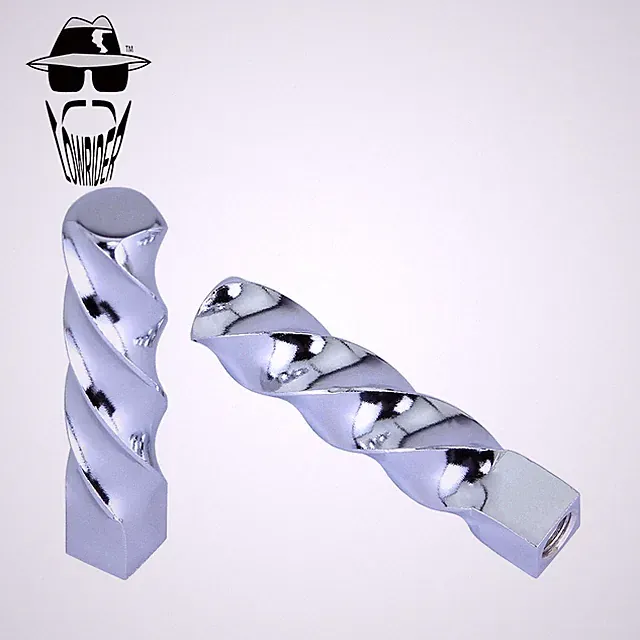 ORIGINAL LOWRIDER Twisted Bicycle Pegs Front or Rear 24T or 26T Cruiser Chopper.