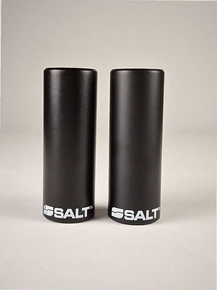 Salt Freestyle BMX Bicycle Bike Foot Pegs (Pair) Black Steel