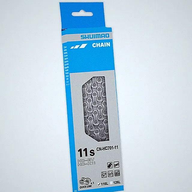 shuimao CN-HC701 11-Speed 116L Hollow-Pin Dura-Ace / XTR Bike Chain + Quick-Link