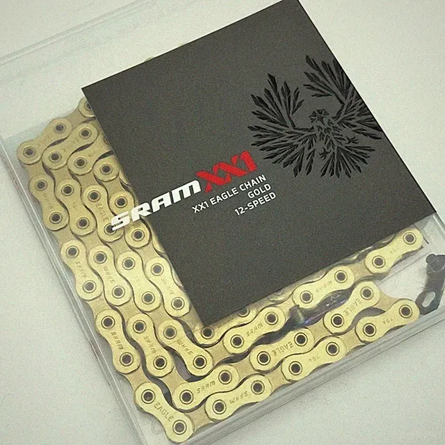 SRAM XX1 Eagle 12-Speed Chain 126 Links Hollow Pin with PowerLock CN-EAGL-XX1-A1